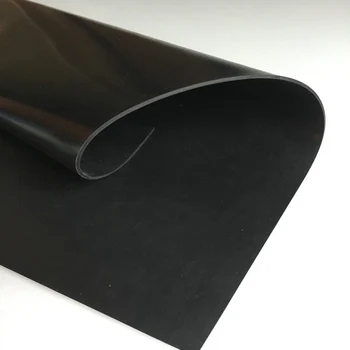 500 * 500 мм Черный лист силиконовой резины Коврик Термостойкая доска Изоляция термостойкость 0,1 0,3 0,5 1,0 1,5 2 3 мм