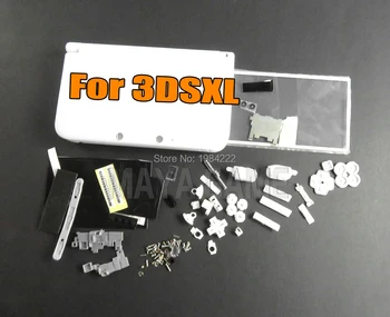 Для 3DSXL 3DSLL 3DS XL LL Пластиковое Внутреннее Дно Полный Корпус Задняя Крышка Корпуса Замена корпуса батарейного Отсека