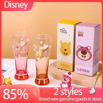 Новый бокал Disney Lotso Winnie The Pooh Cyber Celebrity Kawaii, Милая чашка для холодных напитков, Маленькая Поясная чашка, Чашка для сока, кружка для дорогого пива