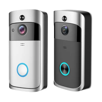 Беспроводная камера видеодомофона M6CF, двусторонний домофон, аудиодомофон, дверной звонок, простота установки
