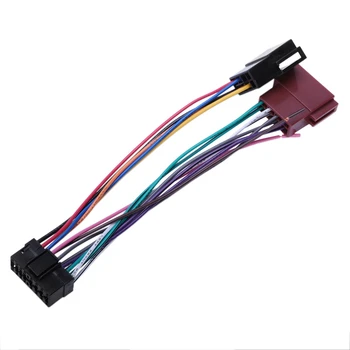 16-контактный автомобильный жгут проводов стереосистемы для Sony Radio Play Plug Автоматический адаптер жгута проводов Sksy16-21 + Iso