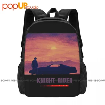 Рюкзак Knight Rider Kitt Hasselhoff 80S Tv Большой емкости, симпатичная спортивная сумка нового стиля, рюкзак для верховой езды