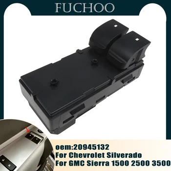 Автомобильный стайлинг для Chevrolet Silverado GMC Sierra 1500 2500 3500 HD Переключатель стеклоподъемника Кнопка управления регулятором 20945132