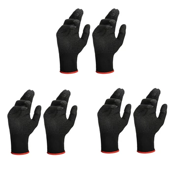6шт Игровых Перчаток Для PUBG, Защищающих От Пота, Не Чувствительных К Царапинам, Игровой Экран Для Пресса, Перчатки С Рукавом Для Большого Пальца