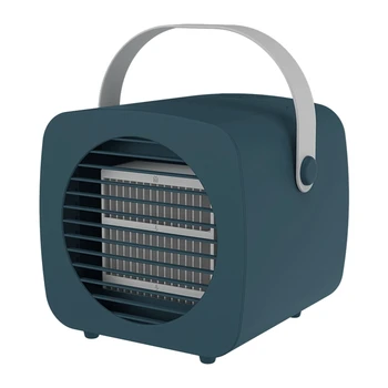 Настольный охладитель воздуха объемом 350 мл + 300 мл, Бытовой кондиционер для общежития, USB-охладитель воздуха с охлаждением и увлажнением, аэрозольный охладитель воздуха