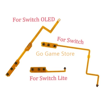 20шт Кнопка Включения Выключения Громкости Управление Отключением Звука Клавиша Питания Ленточный Гибкий Кабель Для Nintendo Switch NS Lite OLED