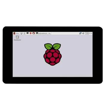 7-дюймовый дисплей DSI для Raspberry Pi, емкостный сенсорный экран 1024X600, Интерфейс Mipi, поддержка 5-точечного нажатия