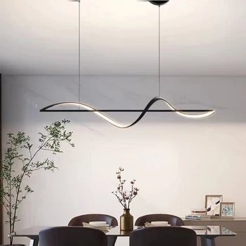 Современные алюминиевые светодиодные подвесные светильники NEO Gleam DIY для кухонного островного обеденного стола Офисных барных светильников Подвесной светильник