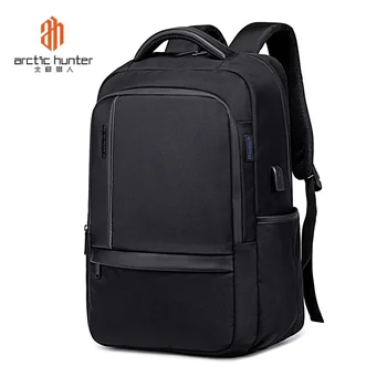 Деловой рюкзак для ноутбука USB, водонепроницаемый мужской рюкзак для путешествий