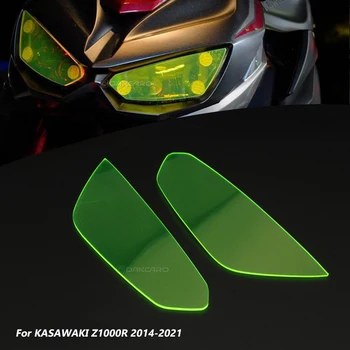 Для KAWASAKI Z1000R 2014-2021 Motorcyclce Защита фары, экран, крышка объектива, защитная крышка фары