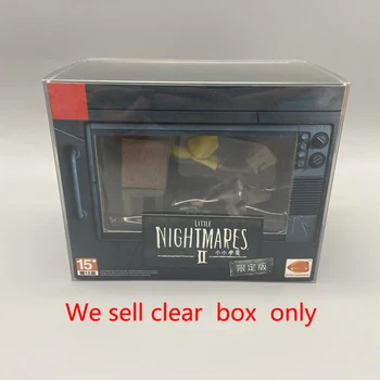 Прозрачная коробка-дисплей ZUIDID PET для SWITCH NS Little Nightmare 2, коробка для хранения игр ограниченной серии