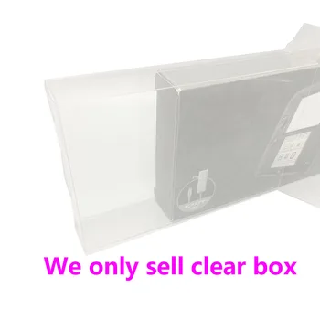 Прозрачная коробка из ПЭТ для консоли версии 2DS JP для США, красочная коробка, витрина, Прозрачная коробка для хранения, Прозрачная защитная коробка