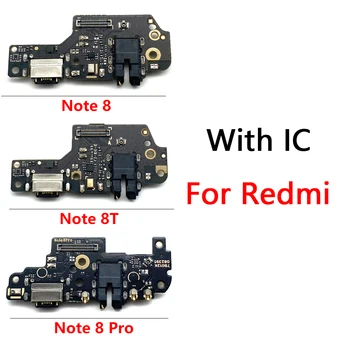 Новый USB Порт Для Зарядки Док-станция Зарядное Устройство Разъем Платы Основной Гибкий Кабель С Микро Для Xiaomi Redmi Note 8 8T Note 8 Pro