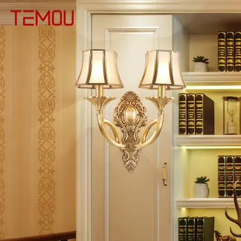Современный светодиодный интерьерный настенный светильник TEMOU, Креативный дизайн, бра, Декор для дома, гостиной, кабинета