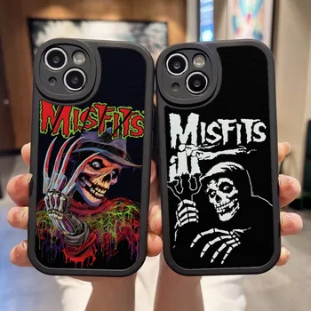 Чехол Для телефона The Misfits Glenn Danzig Черный Кожаный Для iPhone 13 11 14 12 Pro Max Mini Xs X Xr 7 8 Plus SE2020 Силиконовый Чехол
