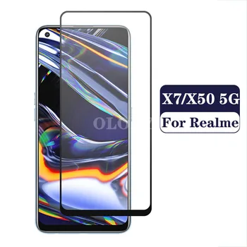 Стекло на Realme X50 Pro 5G Закаленное Стекло Для OPPO Realme X7 X50 Pro x7pro x50pro Защитная Пленка Cristal для Телефона redme 7 x7 Vetro