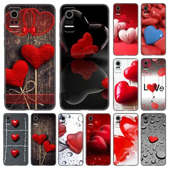 Чехол для телефона Love The Heart Для Xiaomi Mi POCO X3 NFC GT M4 M3 11T 10T Pro A3 A2 11 Lite NE 11i F3 C31 CiVi Мягкий Черный чехол из ТПУ