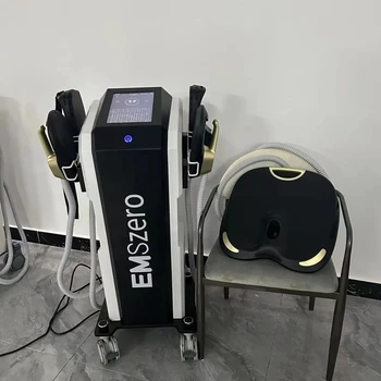 Тренажеры EMSzero Мощностью 6500ВТ для лепки мышц тела EMSzero RF с помощью 4-х ручек с подушечками для радиочастотной стимуляции таза Опционально салон красоты