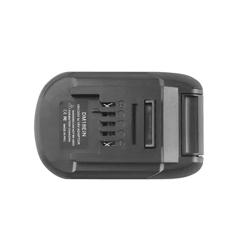 DM18EIN Аккумуляторный конвертер Адаптер Зарядное устройство для DeWalt для литий-ионного аккумулятора 18 В 20 В для литиевого инструмента Einhell