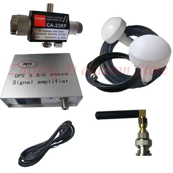 Двухчастотный транспондер сигнала GPS 1575,42 МГц / усилитель GPS + BD /усиление покрытия GPS сигнала в помещении / усилитель GPS