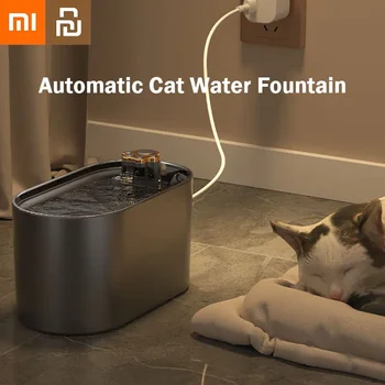 Xiaomi Youpin Pet Water Fountain 3L Автоматический дозатор воды для кошек, насос для фонтана для домашних животных, умный источник воды, поилка для домашних животных