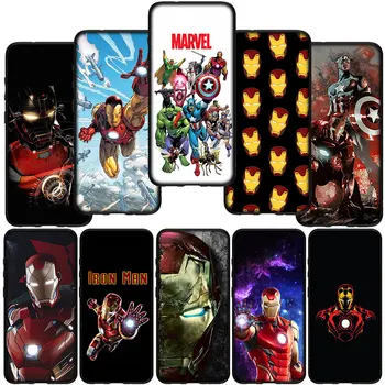 Чехол для телефона Marvel IronMan Superhero Iron Man для Samsung Galaxy S21 S20 Fe S23 S22 Ultra S8 Plus A71 A12 A13 A21S S7 Case