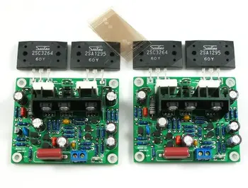 MX50 SE 2SA1295 2SC3264 Комплект платы усилителя мощности двухканальный усилитель мощности 100 Вт * 2
