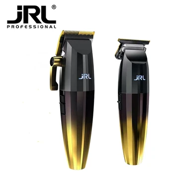 Оригинальная машинка для стрижки волос JRL Профессиональная беспроводная машинка для стрижки волос с шагом лезвия 0 триммер для бороды Бесщеточный двигатель 7200 об/мин