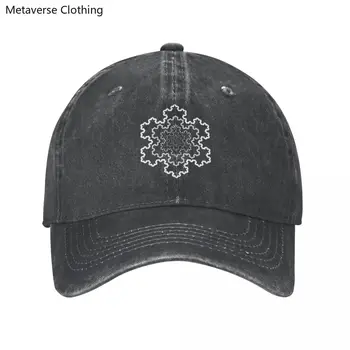 Кепка Koch Snowflake, Ковбойская шляпа, брендовые мужские кепки, Рождественские шляпы, шляпа джентльмена, шляпа женская Мужская