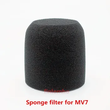Губчатый фильтр 1ШТ для микрофона MV7 Профессиональная студия звукозаписи ветрозащитный чехол