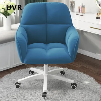Новое женское кресло Anchor, Роскошное вращающееся кресло для домашнего кабинета, удобный подъемный диван-кресло, мебель для макияжа для девочек