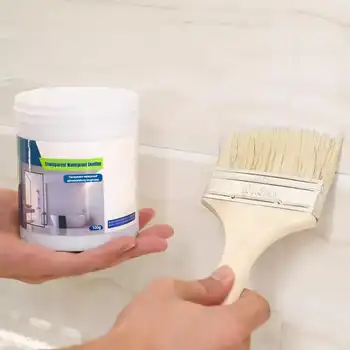 Прозрачный водостойкий клей для ванной комнаты, изолирующий клей, герметик, герметичная краска, прочное связующее покрытие для домашнего ремонта