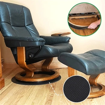 Круглая накладка для кресла, противоскользящая мебельная накладка, подушка для кресла, накладки для стульев, простое использование, прямая поставка