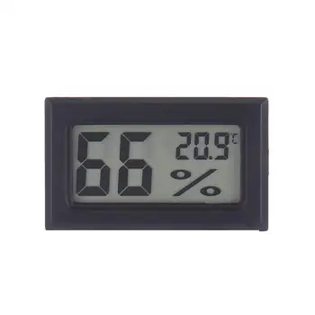 Мини-Цифровой ЖК-Дисплей В помещении Удобный Датчик Температуры, Измеритель Влажности, Термометр, Гигрометр