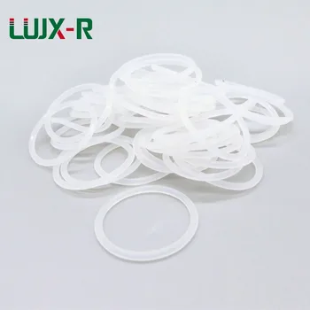 LUJX-R 2 мм уплотнительное кольцо большого размера OD62/75/80/90/100/115/ 120 мм Белое уплотнительное кольцо из пищевого силикона Oring в прокладке