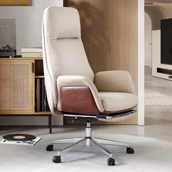 Кожаное офисное кресло, игровой подлокотник Boss, Современный дизайн, Роскошное Комфортное офисное кресло с регулируемым скольжением, Мебель для комнаты Cadeira