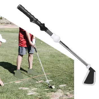 Тренажер для качания гольфа Прочная клюшка для тренировки гольфа для начинающих в помещении на открытом воздухе