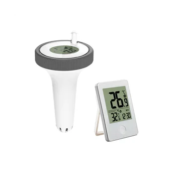 Беспроводной Цифровой Термометр для плавающего бассейна в помещении и на открытом воздухе, Измеритель температуры воды для плавательного бассейна, пруда с рыбой