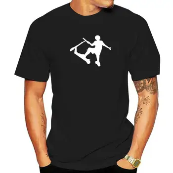 Мужские футболки Stunt Scooter, забавная футболка, хлопковые топы с коротким рукавом, футболка оверсайз для мужчин, футболки, одежда