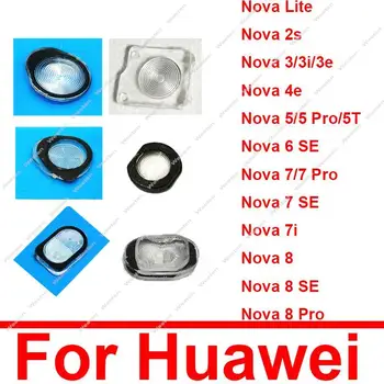 Задняя Крышка Фонаря-вспышки Для Huawei nova Lite 5 7 8 Pro 2S 3 3i 3E 4E 6SE 7i 7SE 8SE Запчасти Для Держателя Корпуса Лампы-фонарика
