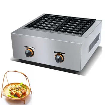 Производитель Сковородок Takoyaki из Нержавеющей Стали Японская Закусочная Газовая Машина Для приготовления Осьминогов с Антипригарным покрытием Takoyaki Ball Grill machine