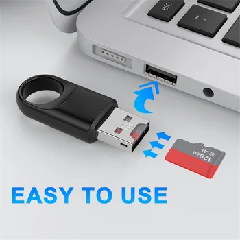 Устройство чтения карт памяти USB SD / TF, USB 3.0, устройство чтения карт памяти мобильного телефона, высокоскоростной USB-адаптер для аксессуаров для ноутбуков