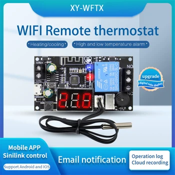 XY-WFT1 WFTX WIFI Дистанционный Термостат Высокоточный Модуль Управления Температурой Охлаждение и Нагрев Приложение Для Сбора Температуры