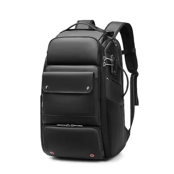 Профессиональный рюкзак для зеркальной фотокамеры со штативом Большой емкости для путешествий в самолете, мужской противоугонный ноутбук объемом 40 л с диагональю 17 дюймов.