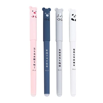 Гелевая ручка Korean Ins с крышкой, ручки с красивой поверхностью для карандашей, удобные для детей