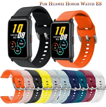 Силиконовый 20 мм ремешок для часов Ремешок Для Huawei Honor Watch ES Модный Браслет Для Умных часов Amazfit GTS 2 /GTR 42 мм Correa