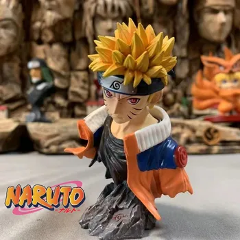 Naruto Mini Uzumaki Naruto Whirlpool bust the Kingdom Фигурка Модель Декоративные коллекционные игрушки для детского Рождественского подарка