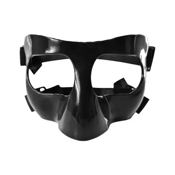 Спортивная защитная маска Для лица Регулируемая Защита для носа Защитная маска Для лица Удобная Легкая Устойчивая к царапинам Защитная маска для носа От ударов
