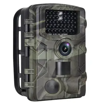 Камера-ловушка для охотничьих троп с разрешением 1080P, высокочувствительное обнаружение движения, видео ночного видения, Водонепроницаемая камера дикой природы IP66